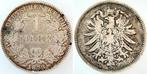 Duitsland 1 Mark 1873b ss/vz, Timbres & Monnaies, Verzenden