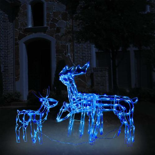 vidaXL 3-delige Kerstverlichting rendieren 229 LEDs, Divers, Noël, Envoi