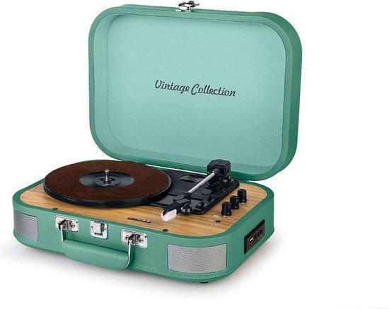 Platenspeler LP speler met koffer en Bluetooth Muse MT-20..., Audio, Tv en Foto, Platenspelers, Nieuw, Verzenden
