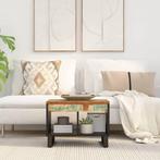 vidaXL Salontafel 55x50x40 cm massief gerecycled hout, Verzenden, Nieuw