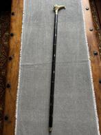 Wandelstok - Messing, Hout