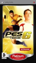 Pro Evolution Soccer 6 PES 6 platinum (psp used game), Ophalen of Verzenden