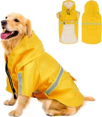 Tweedekans | Dutchwide - Hondenjas - Regenjas Hond - Geel, Ophalen of Verzenden