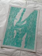 N. Magro -  Vert Malachite Clair, Antiquités & Art