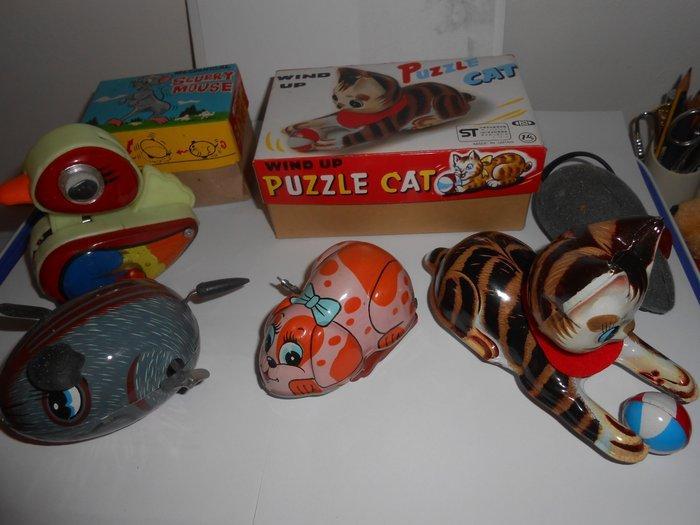 Yone - Verzameling speelgoed, verschillende voorbeelden van, Antiek en Kunst, Antiek | Speelgoed