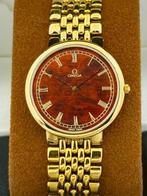Omega - Zonder Minimumprijs - 18K GP “Wood Dial” De Ville, Handtassen en Accessoires, Nieuw