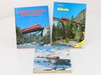 Set van 3 spoorwegenboeken Erlebnis Glacier- und Bernina-..., Ophalen of Verzenden, Nieuw