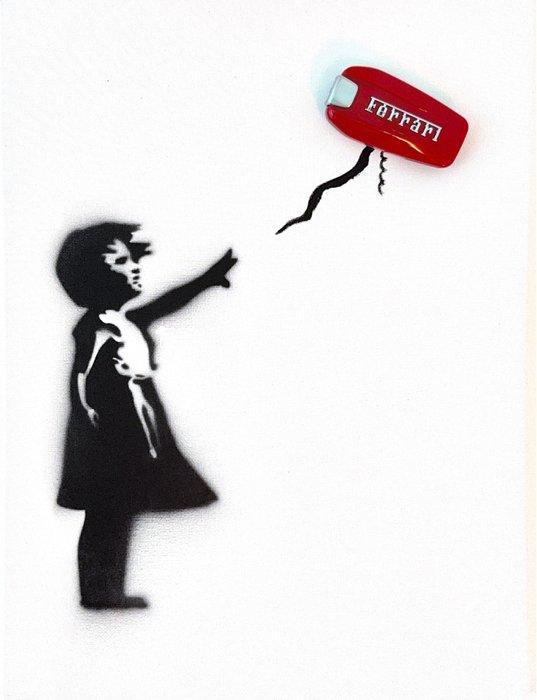 Cartist - Let the Dream Fly (Unq 1/1), Antiek en Kunst, Kunst | Schilderijen | Modern