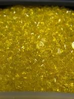 Lego Onderdelen - Lego 1x1 tegels rond transparent geel 500, Nieuw