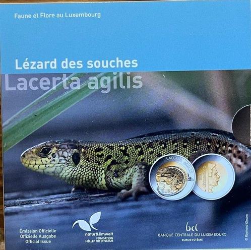Luxemburg. 5 Euro 2021/2024 Zandhagedis + Steenuil (2, Postzegels en Munten, Munten | Europa | Euromunten