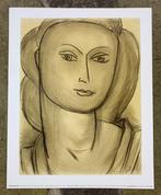 Henri Matisse (1869-1954) - Madame L.B. (Lucienne Bernard),, Antiek en Kunst, Kunst | Tekeningen en Fotografie