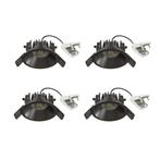 Spots inbouw Set van 4 Ivar Inbouwspot Wit Binnenverlichting, Verzenden, Nieuw, Modern