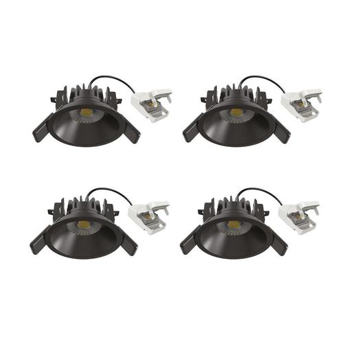 Spots inbouw Set van 4 Ivar Inbouwspot Wit Binnenverlichting, Huis en Inrichting, Lampen | Overige, Nieuw, Verzenden