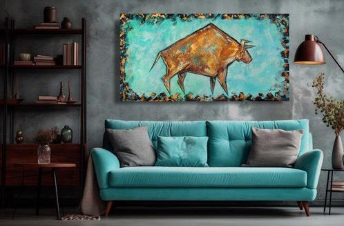 Monika Spiewak - Bull - XXL, Antiek en Kunst, Kunst | Schilderijen | Modern