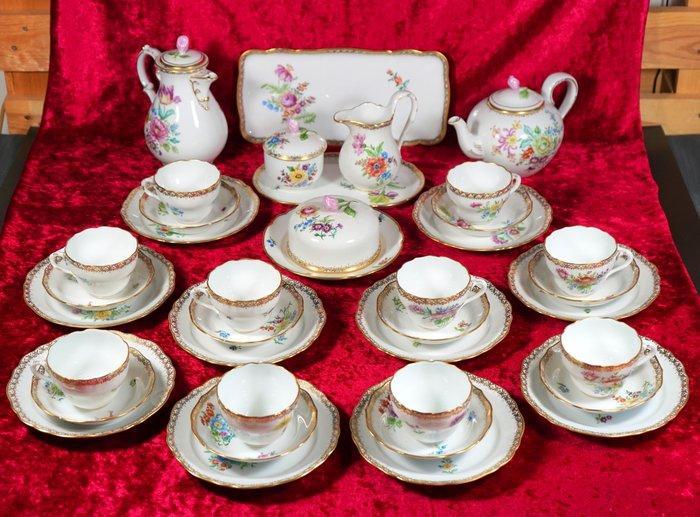 Hutschenreuther - Koffie- en theeservies (37) - Dresden -, Antiek en Kunst, Antiek | Meubels | Tafels