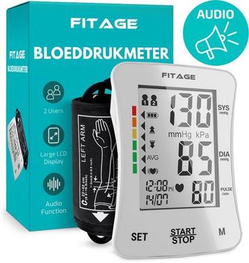2dekans | FITAGE Medische Bloeddrukmeter Bovenarm - beschikbaar voor biedingen
