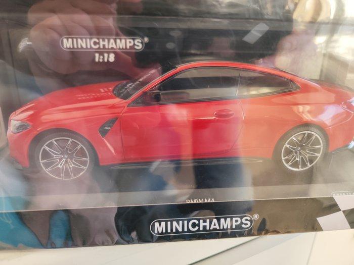 Minichamps 1:18 - Modelauto - BMW M4, Hobby en Vrije tijd, Modelauto's | 1:5 tot 1:12