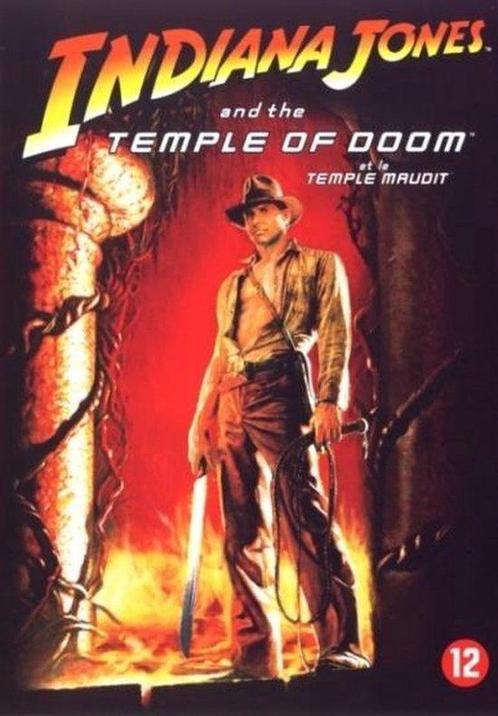 Indiana Jones And The Temple Of Doom (dvd tweedehands film), CD & DVD, DVD | Action, Enlèvement ou Envoi