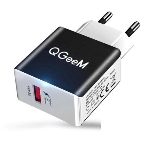 Quick Charge 3.0 Stekkerlader - 18W/3A Fast Charging Muur, Télécoms, Téléphonie mobile | Batteries, Envoi