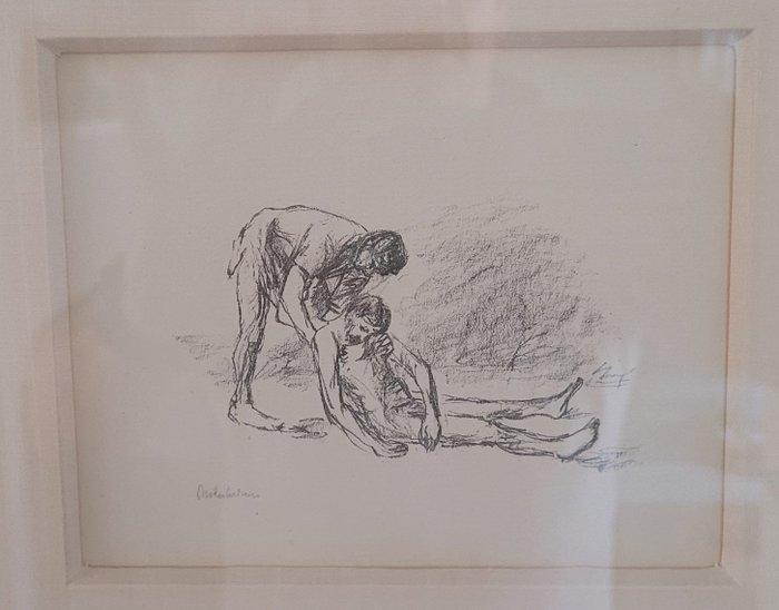 Max Liebermann (1847-1935) - Der barmherzige Samariter, 1922, Antiquités & Art, Antiquités | Autres Antiquités