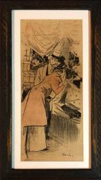 Théophile Steinlen (1859-1923) - Au Magasin de Tissus, Antiek en Kunst