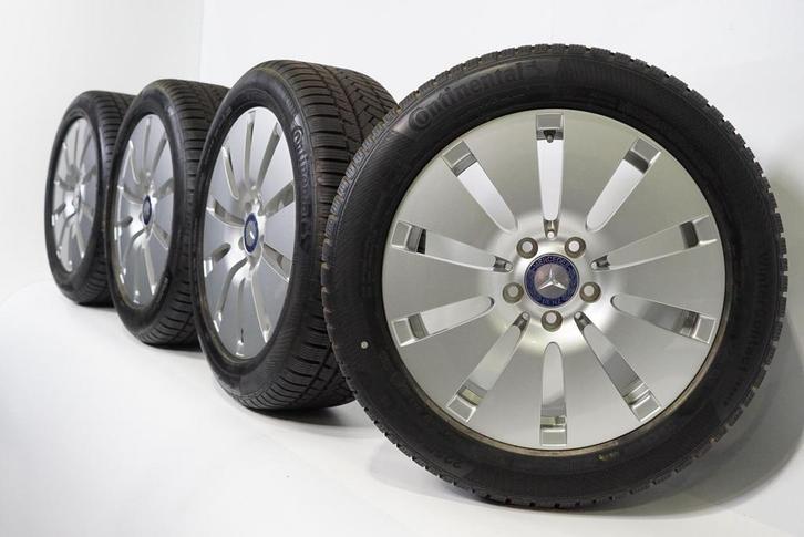 Mercedes C Klasse W205 17 inch velgen + Winterbanden Contine, Auto-onderdelen, Banden en Velgen, Ophalen of Verzenden