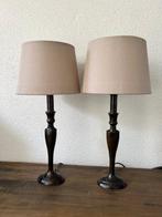 Tafellamp (2) - Klassieke Kandelaar tafellampen - Metaal, Antiek en Kunst