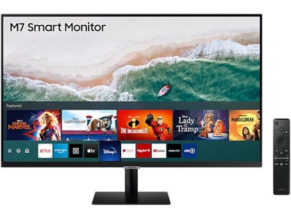 Veiling - Samsung S32AM704UR - 4K VA Smart Monitor - 65w - 3, Computers en Software, Monitoren, Gebruikt