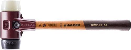 Halder Simplex Zachte Gezicht Hamer Vervangbare Rubber/Nylon, Doe-het-zelf en Bouw, Gereedschap | Handgereedschap, Verzenden
