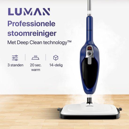 2dekans | LUMAN 12 in 1 Stoomreiniger Én Handstomer -, Elektronische apparatuur, Stofzuigers, Ophalen of Verzenden