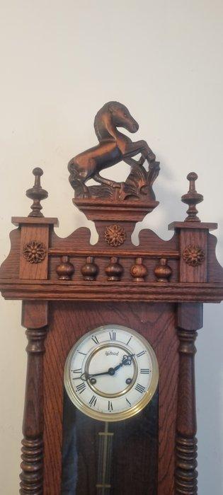 Regulateur wandklok - Warmink - Hout, Messing - 1983 -, Antiek en Kunst, Antiek | Klokken
