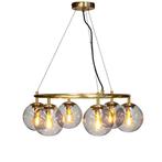 Dyberg Larsen - Plafondlamp - Como Chandelier - messing/rook