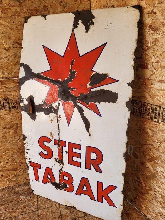 Ster Tabak - Reclamebord - Emaille, Antiek en Kunst, Antiek | Wandborden en Tegels