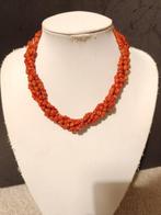 Koraal - Sciacca Mediterraneo koraalcollier - Halsketting