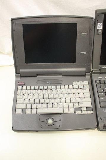 Very rare find: Lot of 2 Antique Compaq notebooks - Contura beschikbaar voor biedingen