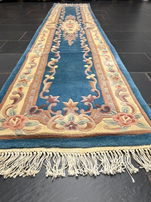 China Aubusson - Tapijt - 335 cm - 66 cm, Huis en Inrichting, Stoffering | Tapijten en Vloerkleden