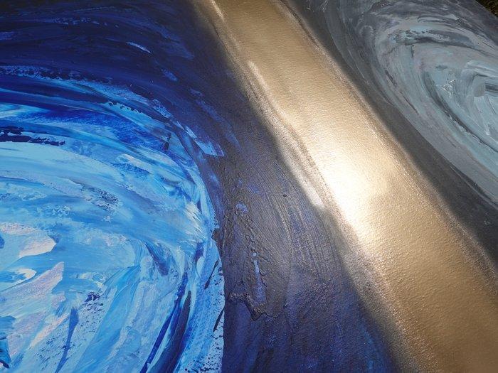 Ksavera - Abstract A1367 - palette knife painting on XXL, Antiek en Kunst, Kunst | Schilderijen | Modern