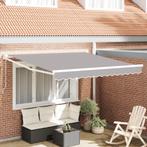 vidaXL Handmatig Uittrekbaar Ligbed Lichtgrijs 350x250 cm, Tuin en Terras, Verzenden, Nieuw
