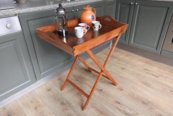 Dienblad - Meranti - Butler tray beschikbaar voor biedingen