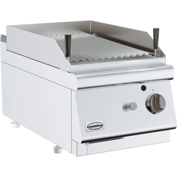 Base 700 Lavasteen Grill | Gas | 9kW | 400x700x300(h)mm, Zakelijke goederen, Horeca | Keukenapparatuur, Nieuw in verpakking, Verzenden