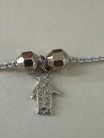 Other brand - Armband Zilver Diamant (Natuurlijk), Handtassen en Accessoires, Armbanden, Nieuw