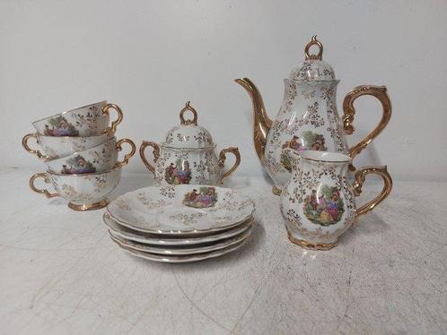 Koffieservies - Porselein - mokka servies, Antiek en Kunst, Curiosa en Brocante