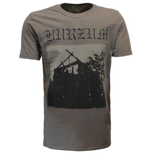 Burzum Aske Grijs T-Shirt - Officiële Merchandise, Kleding | Heren, T-shirts