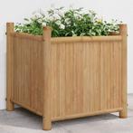 vidaXL Plantenbak 40x40x40 cm bamboe, Tuin en Terras, Verzenden, Nieuw