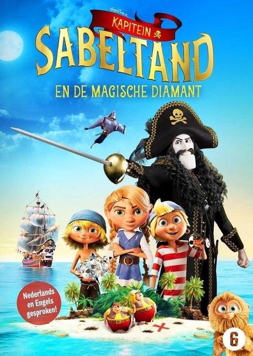 Kapitein Sabeltand En De Magische Diamant op DVD, Cd's en Dvd's, Dvd's | Tekenfilms en Animatie, Nieuw in verpakking, Verzenden