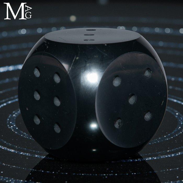 Shungite – De Steen van Oerkarbon Shungite Dice – Archetype, Antiek en Kunst, Curiosa en Brocante