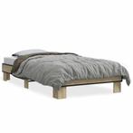 Bed 100x200 cm Eik - OP=OP - Topkwaliteit! (bedframe), Overige materialen, 100 cm, Eenpersoons, Bruin