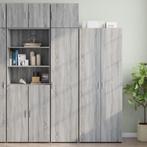 vidaXL Armoire de rangement mince sonoma gris, Maison & Meubles, Verzenden, Neuf