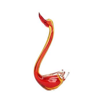 Decoratief ornament - glazen zwaan