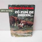 Zo zyn de dieren observatie avont.ond. 9789061580508 Grzimek, Boeken, Verzenden, Gelezen, Grzimek